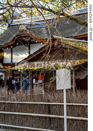 下鴨神社、摂社・河合神社、鴨長明の「方丈の庵」、晩秋 66424460