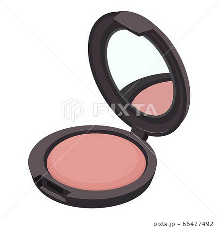 Color cheek blush icon, isometric style Color cheek blush icon, isometric style 66427492