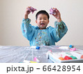 粘土遊びをする幼稚園児 66428954