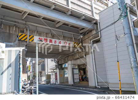 駅前風景 南新宿駅 駅前風景 南新宿駅 66431474