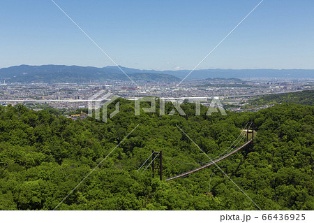 星のブランコと京都方面展望 66436925