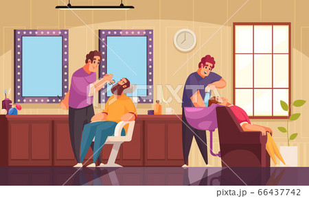 Makeup Beauty Salon Composition 66437742