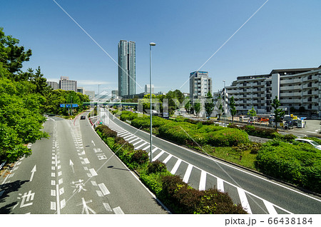 新御堂筋と千里中央 66438184