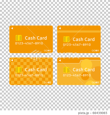 Yellow cash card image illustration - Stock Illustration [66439065] - PIXTA