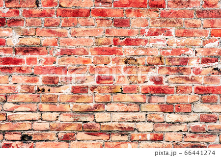 Weathered texture of stained old orange and white Weathered texture of stained old orange and white 66441274