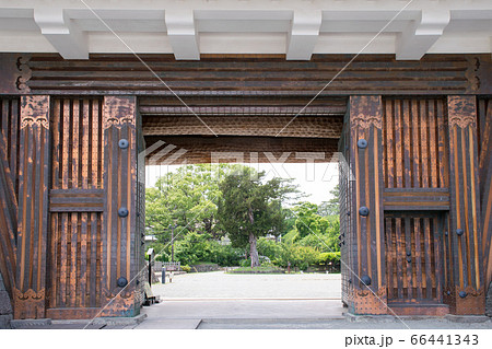 神奈川県　小田原城　銅門（あかがねもん） 66441343