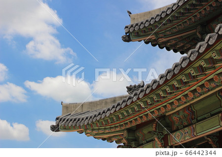 韓国　水原市にある世界遺産　華城 66442344