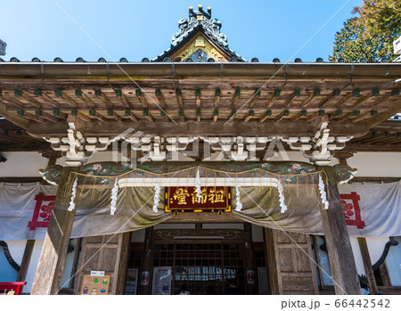 身延山久遠寺・奥之院思親閣、祖師堂／本堂（山梨県南巨摩郡身延町）2020年3月 66442542