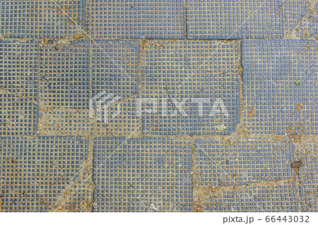 Background and texture of retro paving foot tiles on street Background and texture of retro paving foot tiles on street 66443032
