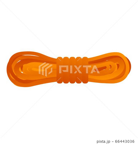 Hiking rope icon, cartoon style 66443036
