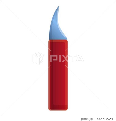 Knife shoemaker icon, cartoon style 66443524