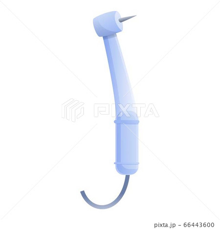 Ultrasonic scaler icon, cartoon style 66443600