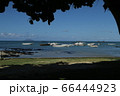南国の海と山と船 66444923
