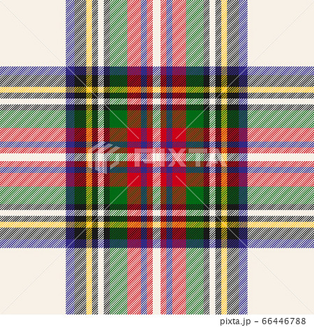 vector illustration of seamless blue and white tartan background 66446788
