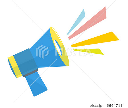 セールメガホンのベクターイラスト 販売促進とお買い得を知らせるアイコン のイラスト素材