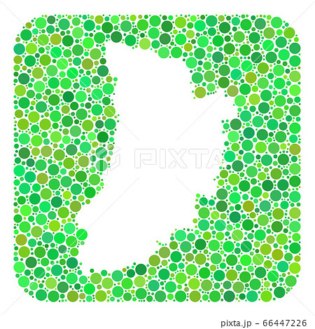 Map of Lleida Province - Dotted Collage with Subtracted Space Map of Lleida Province - Dotted Collage with Subtracted Space 66447226