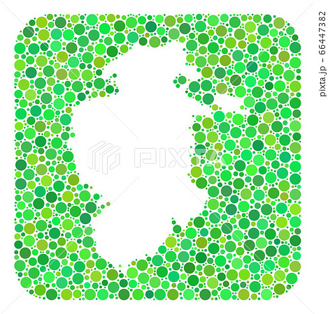 Map of Burgos Province - Dotted Mosaic with Subtracted Space Map of Burgos Province - Dotted Mosaic with Subtracted Space 66447382