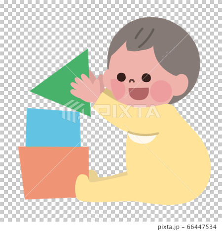 嬰兒快樂地玩Tsumiki 66447534