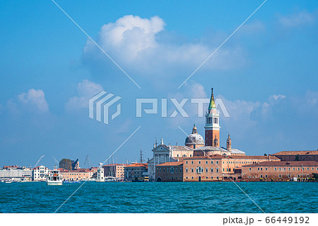 View to historical buildings in Venice, Italy 66449192