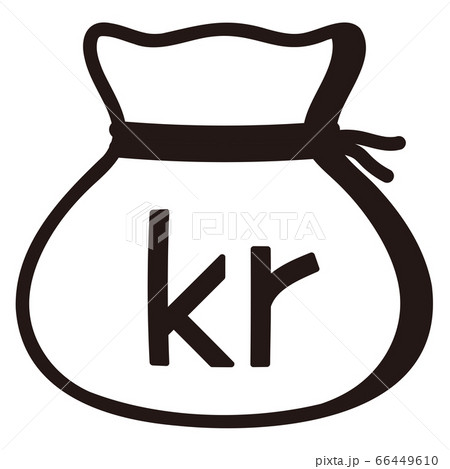 Money drawstring bag ( icelandic krona ) Money drawstring bag ( icelandic krona ) 66449610