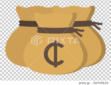 Money drawstring bag ( ghana cedi ) 66449626