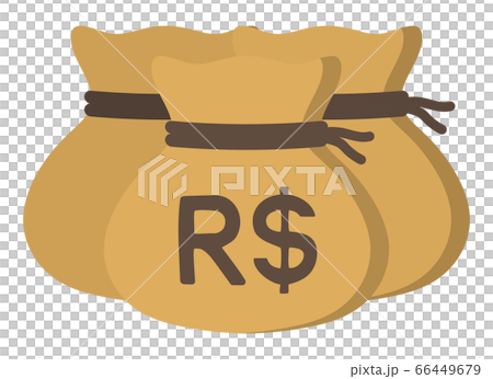 Money drawstring bag ( brazilian real ) 66449679