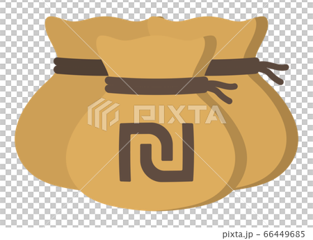 Money drawstring bag ( israeli new shekel ) 66449685