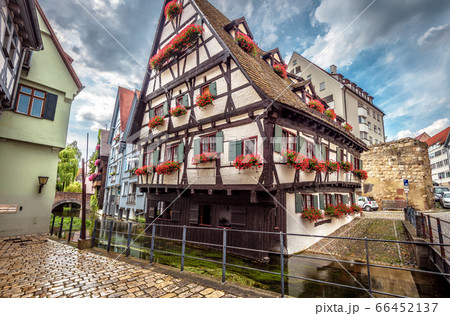 Hotel Schiefes Haus or Crooked House in Ulm city, 66452137