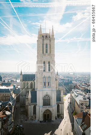 Sint-Baafskathedraal church in Ghent, Belgium Sint-Baafskathedraal church in Ghent, Belgium 66455667