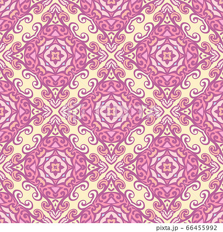 Oriental geometric ornament, doodle seamless 66455992
