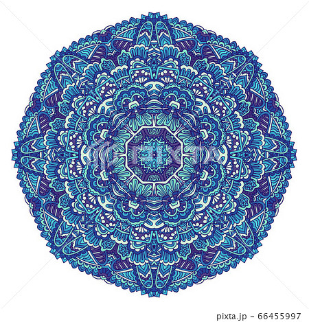 Tiled ethnic pattern for fabric. Abstract 66455997