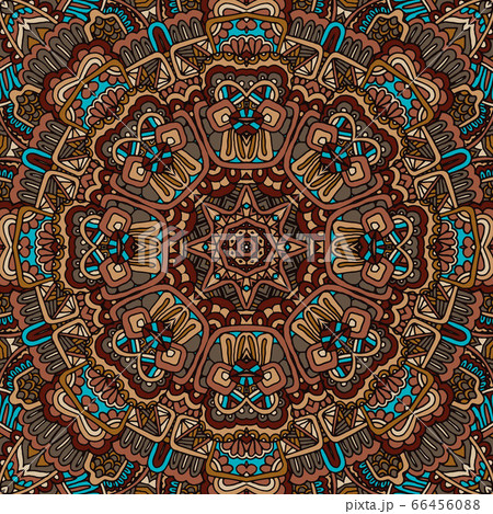 Vintage abstract geometric tiles bohemian ethnic 66456088