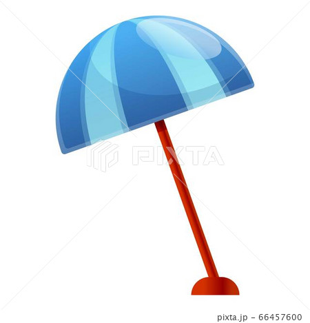 Hotel beach umbrella icon, cartoon style Hotel beach umbrella icon, cartoon style 66457600