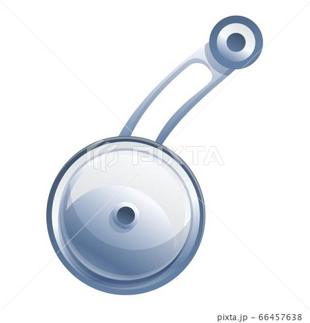 Fishing reel tool icon, cartoon style Fishing reel tool icon, cartoon style 66457638