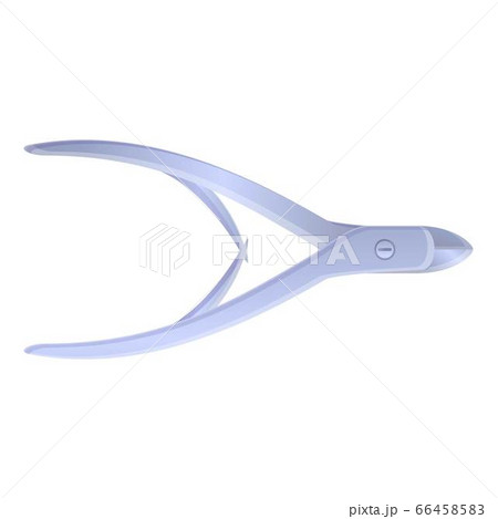 Cuticle nipper icon, cartoon style Cuticle nipper icon, cartoon style 66458583