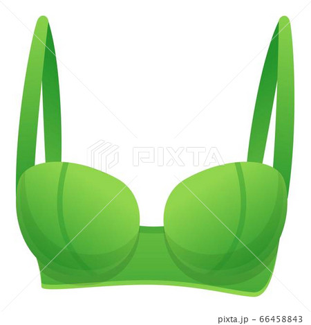 Female bra icon, cartoon style - Stock Illustration [66458843] - PIXTA
