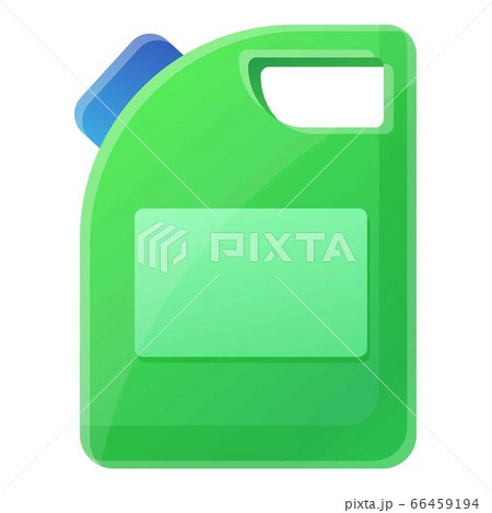 Car canister icon, cartoon style 66459194
