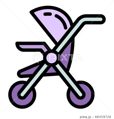 Baby cradle icon, outline style Baby cradle icon, outline style 66459726