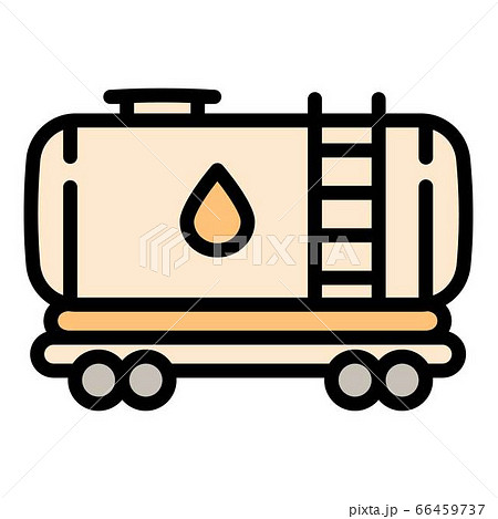 Wagon tank icon, outline style 66459737