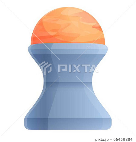 Sun at planetarium stand icon, cartoon style Sun at planetarium stand icon, cartoon style 66459884