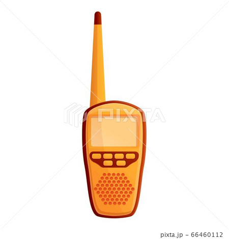 Transmitter walkie talkie icon, cartoon style - Stock Illustration  [66460112] - PIXTA