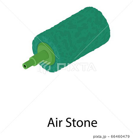 Aquarium air stone icon, isometric style Aquarium air stone icon, isometric style 66460479