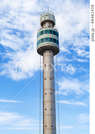 新潟県/ 弥彦山 パノラマタワー（珍しい回転昇降式展望塔・回転式展望台） 66461456