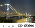 来島海峡大橋　ライトアップ 66465690