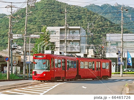 田神線から美濃町線に入る名鉄電車 田神線から美濃町線に入る名鉄電車 66465726