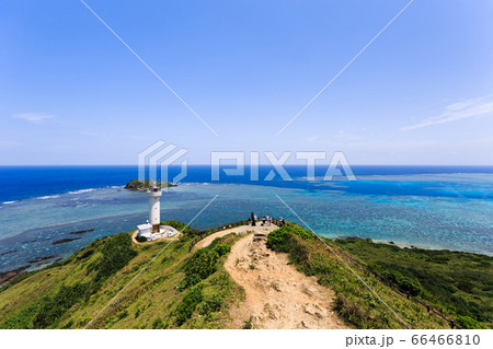日本、沖縄県石垣島・平久保崎灯台 66466810