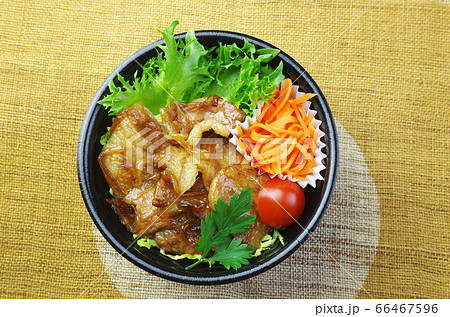 スタミナ生姜焼き丼 66467596