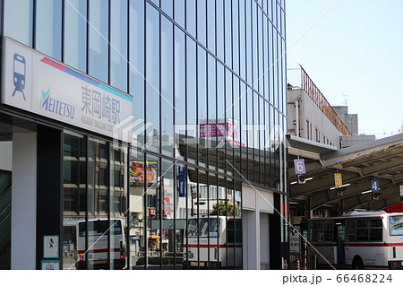名鉄東岡崎駅 東岡崎駅 名鉄の写真素材