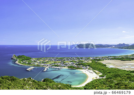 立石山から見た糸島の美しい風景 福岡県糸島市 立石山から見た糸島の美しい風景 福岡県糸島市 66469179