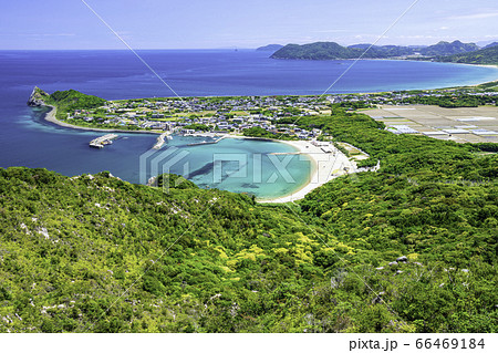 立石山から見た糸島の美しい風景 福岡県糸島市 立石山から見た糸島の美しい風景 福岡県糸島市 66469184
